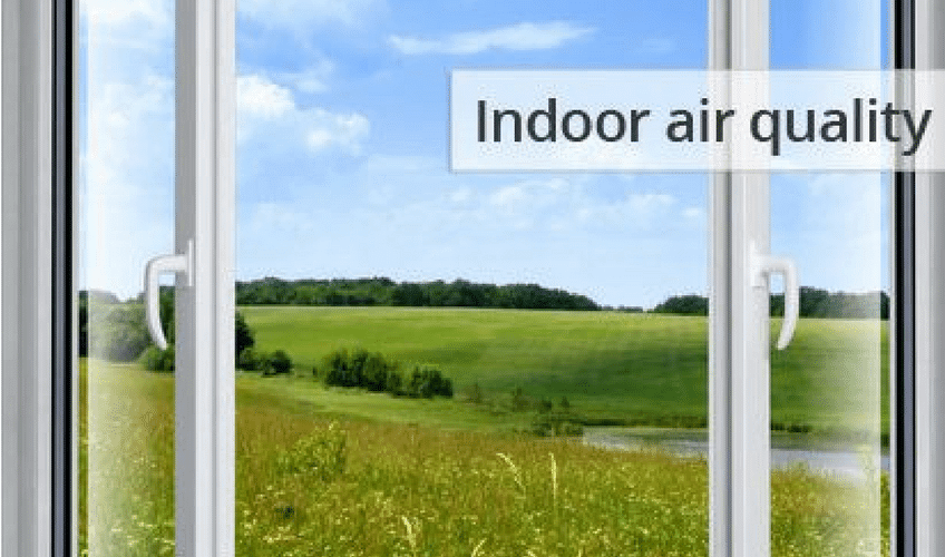 Indoor air quality is important for health