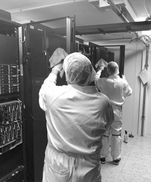 Data Center Cleaning by Envida Dubai